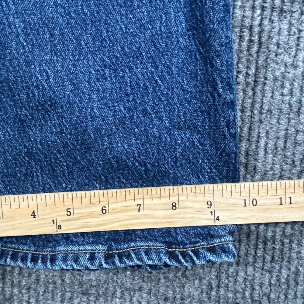 Old Navy Sky-Hi Wide Leg Jeans Women Size 8 Blue Extra High Rise - Picture 6 of 12